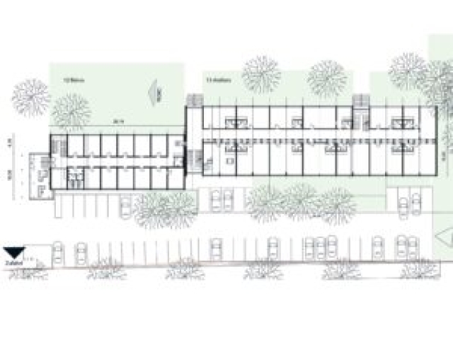 Sanierung Bürogebäude: Grundriss EG Grundriss EG, Sanierung Bürogebäude