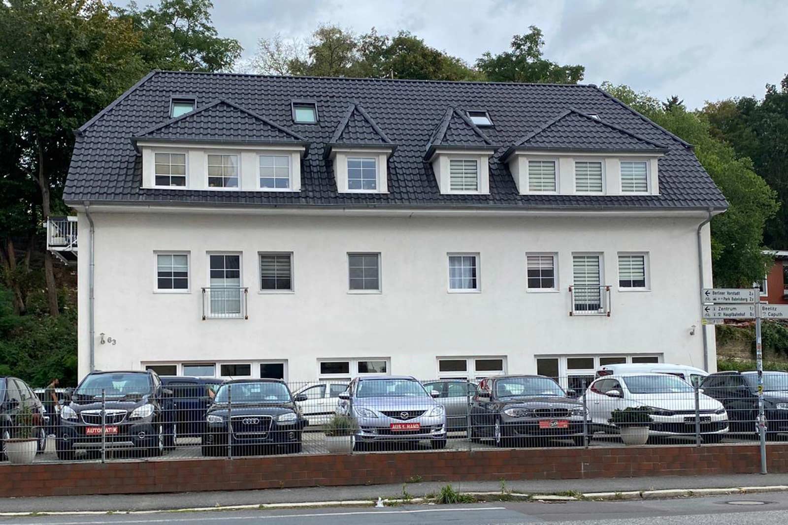 Bestandsfoto: Mehrfamilienhaus mit 20 Wohnungen und Gewerbe in Potsdam