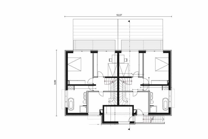 Mehrfamilienhaus bauen mit 4 Wohnungen in Berlin Rudow, Grundriss UG