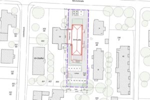 Lageplan: Mehrfamilienhaus mit 8 Wohnungen in Bordesholm Mehrfamilienhaus mit 8 Wohnungen in Bordesholm, Lageplan