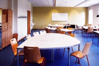 Klassenraum, Schulneubau als PPP Projekt